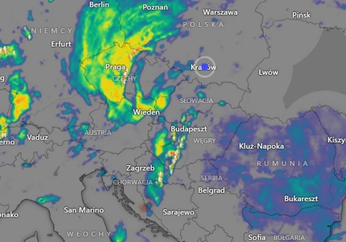Noc może być niespokojna. IMGW ostrzega Kraków