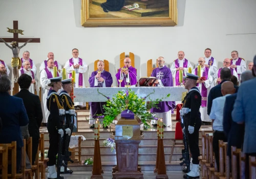 Gdynia: Pogrzeb o. Bronisława Sroki SJ