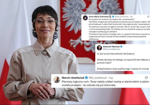 Fala komentarzy po dymisji Barbary Mróz-Gorgoń. 