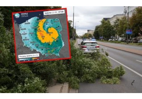 Działo się w nocy. Załamanie pogody nad Polską, tragedia w Szwecji
