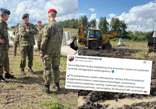 Na wschodniej granicy zaroiło się od betonowych jeży, wojsko wzmacnia zdolności obronne