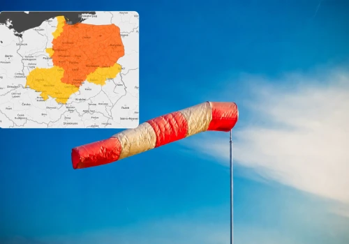Silny wiatr do 80 km/h w Lubelskiem. Alert RCB i możliwe burze