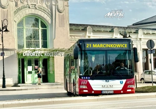 Pociągiem z gminy Chełmiec, a potem MPK po Nowym Sączu! „Taryfa Sądecka” daje nowe możliwości
