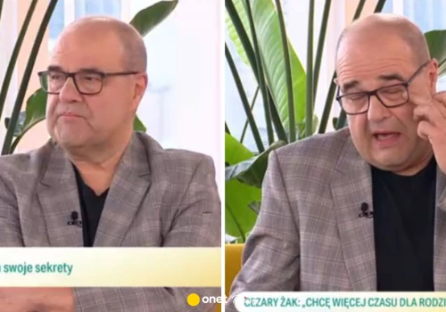 Cezary Żak nie krył łez na antenie. To wyznanie poruszyło prowadzących