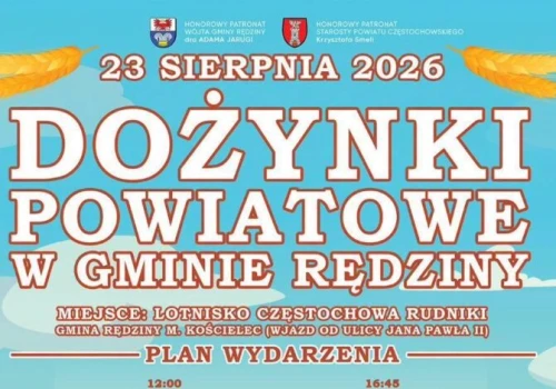 Dożynki Powiatowe w gminie Rędziny. Papa Dance, koncerty i atrakcje na Lotnisku Rudniki