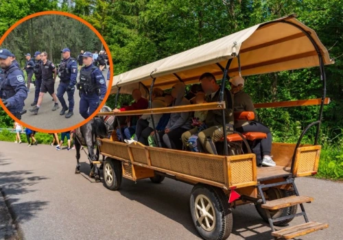 Dantejskie sceny na drodze do Morskiego Oka. Turyści muszą przygotować się na utrudnienia