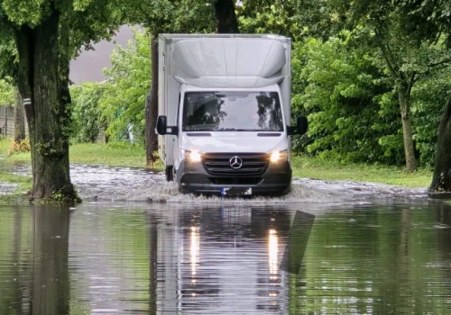 Inowrocław pod wodą. Do tej pory nawałnice go omijały