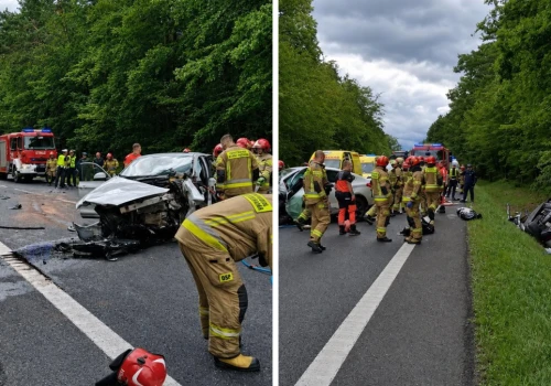 Tragiczny wypadek na Podkarpaciu. Dwie osoby nie żyją, 