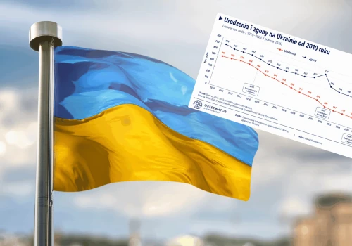 Na jedno dziecko przypadają prawie 4 zgony. Ukrainie może zabraknąć ludzi do odbudowy