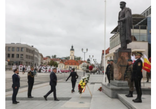 Białystok uczcił 106. rocznicę zwycięskiej bitwy z bolszewikami o miasto