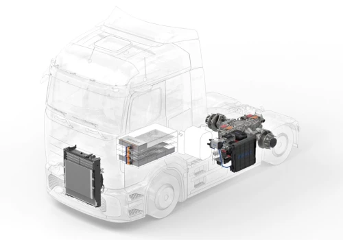 Mahle pokazuje silnik spalinowy do _elektrycznych_ ciężarówek. 110 kW mocy ciągłej, wejdzie zamiast jednego modułu baterii