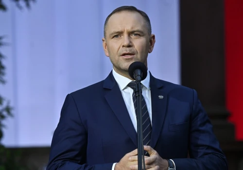 Zagórski: O tym, że kolaborowała, donosiła Armia Krajowa. Nawrocki oddał cześć Brygadzie Świętokrzyskiej