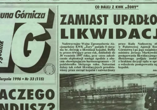 Likwidacja, czyli co dalej z naszą kopalnią