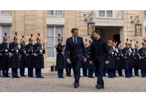 Macron zapowiada dostawy pocisków przechwytujących dla Ukrainy