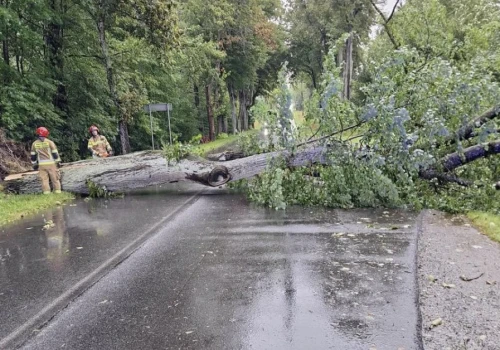 Dramatyczna sytuacja na Mazowszu. Prawie 3 tys. interwencji. Strażacy w akcji