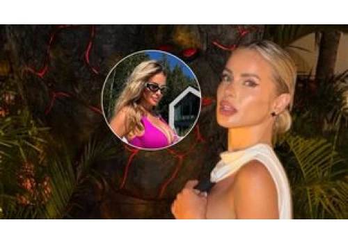 Paula Tumala zachwyca formą w skąpym bikini. Pozuje przy basenie z koktajlem w dłoni