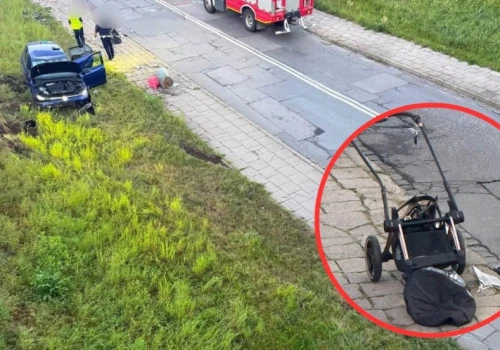 Tragedia w Krakowie. Rodzice zginęli na chodniku, roczne dziecko walczy o życie