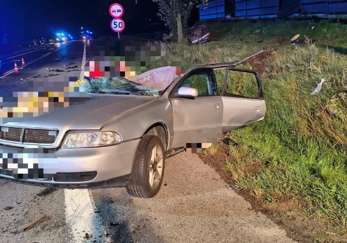 Samochód w częściach, dwie ofiary i ranni. Tragedia na DK91