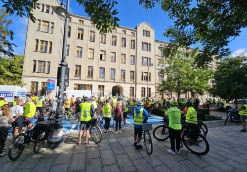 Z Łodzi wyruszyła 16. rowerowa pielgrzymka do Częstochowy