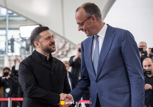 Niemcy wspomogą Ukrainę. Wołodymyr Zełenski ogłasza porozumienie