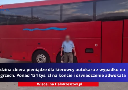 Rodzina zbiera pieniądze dla kierowcy autokaru z wypadku na Węgrzech. Ponad 134 tys. zł na koncie i oświadczenie adwokata