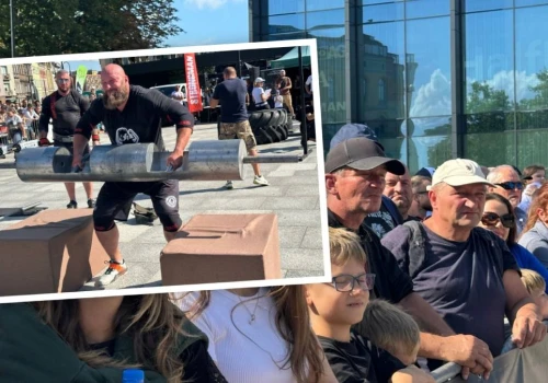 Puchar Polski Strongman w Opolu. Siłaczom kibicują tłumy