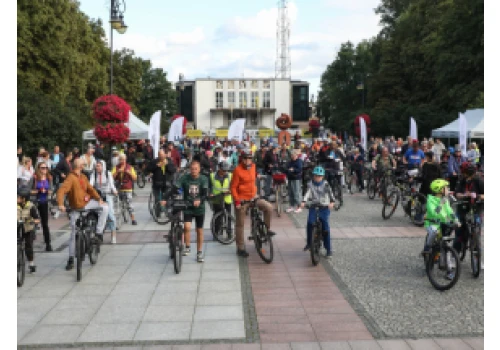 Przez Białystok przejechał X Peleton Pamięci, by popularyzować wiedzę o sowieckich represjach