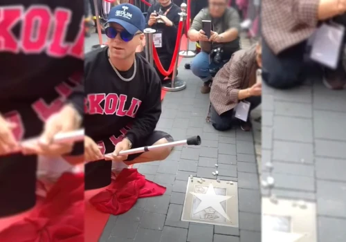 Skolim odsłonił swoją gwiazdę w Alei Gwiazd. Zobacz wideo z uroczystości