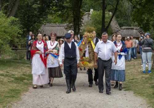 Dożynki Dworskie w Muzeum Wsi Lubelskiej. Tradycja ożyła na oczach zwiedzających