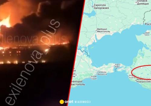 Pożar w centrum logistycznym w Rosji. Wcześniej drony spadły na przedszkole
