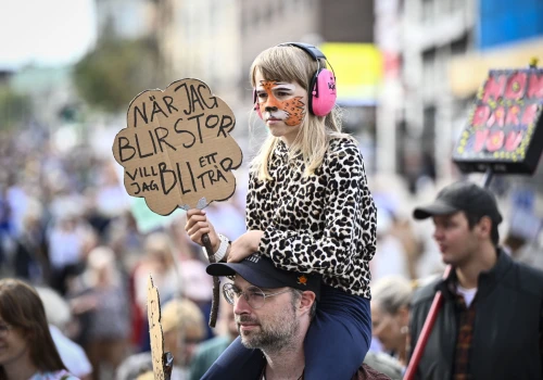 W Sztokholmie odbyła się największa w historii manifestacja klimatyczna