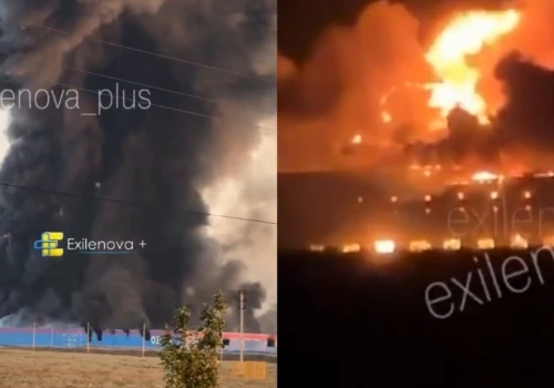 Ukraińcy zaatakowali w środku nocy. Centra logistyczne w ogniu