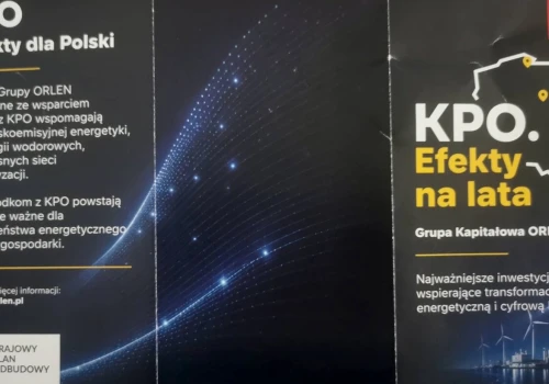 Czego na propagandowej ulotce Orlenu nie widać
