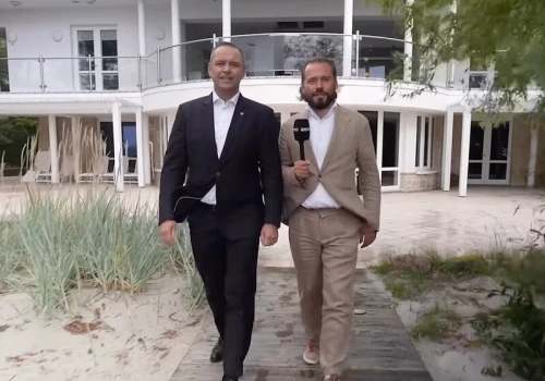Stanowski dostał się do rezydencji w Juracie. Nawrocki miał wiele do powiedzenia