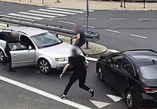 Olsztyn. Wywiadowcy w akcji; dynamiczne zatrzymanie podejrzanego o udział w rozboju
