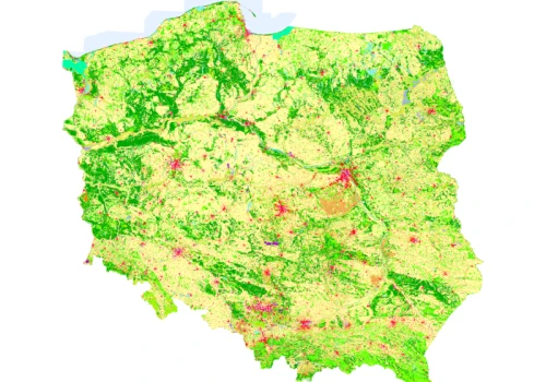 Zakończenie prac nad polską częścią bazy CORINE Land Cover 2024