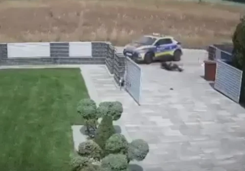 Niebezpieczna interwencja. Radiowóz zajechał drogę 12-latkowi na motorowerze