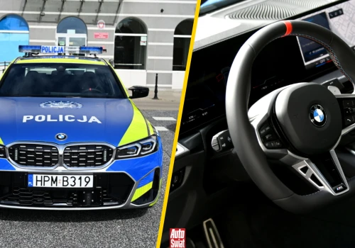 Policjanci dostali radiowozy, których im zazdroszczę. To nie jest zwykłe BMW serii 3