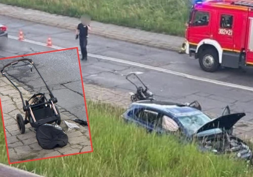 Wypadek w Krakowie. Są informacje o stanie 8-miesięcznego dziecka. „Rokowania cały czas ostrożne”