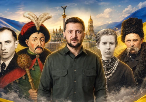 Ukraińcy wybrali bohaterów wszech czasów. Na liście Bandera i Zełenski