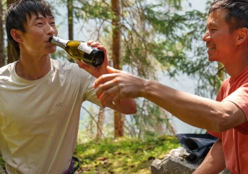 Wei Guangguang i Zhao Chen powtarzają „Fly” (8c?, 550 m)
