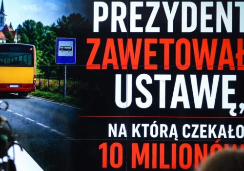 Weto wobec reformy systemu organizacji transportu publicznego. 10 milionów Polaków straci szansę na lepszą komunikację