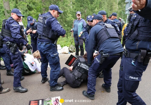 Spalony samochód po proteście w Morskim Oku. Policja odpowiada na żądania aktywistów
