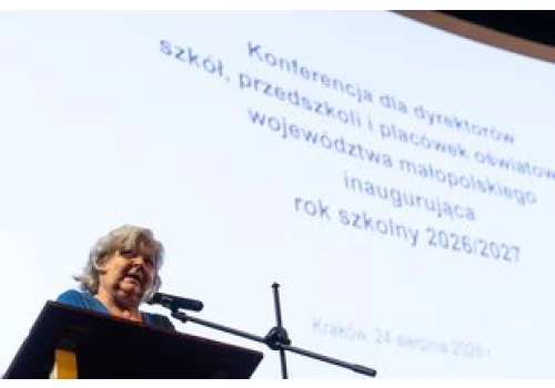 Małopolska Kurator Oświaty na nowy rok szkolny. Spotkanie w Kinie Kijów w Krakowie. Było o problemach z rekrutacją uzupełniającą do szkół