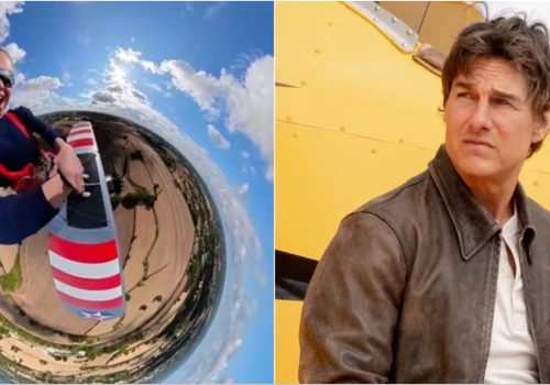 Sydney Sweeney jak Tom Cruise. Jej wideo z lotu dwupłatowca podbija sieć