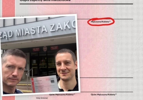 Urzędnicy muszą uznawać śluby par tej samej płci. Minister Kotula ostrzega przed łamaniem prawa