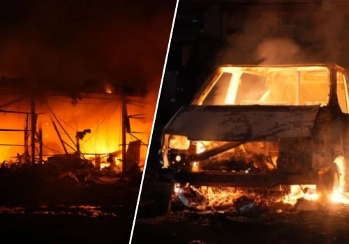 Zmasowany atak na Ukrainę. Uderzono w przejście graniczne z Mołdawią
