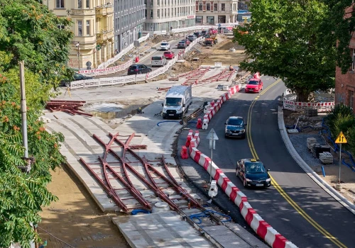 Wrocław. Jak przebiegają prace przy węźle Drobnera – Dubois? Rozpoczął się kolejny etap