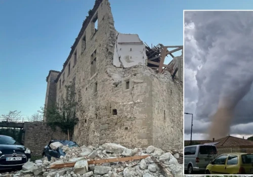Potężne tornado uderzyło w Europie. 