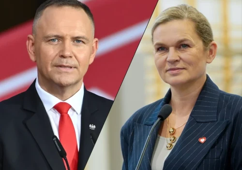 Uczniowie rozliczają Nawrockiego i Nowacką. „Służymy wyłącznie jako ładne tło do zdjęć”